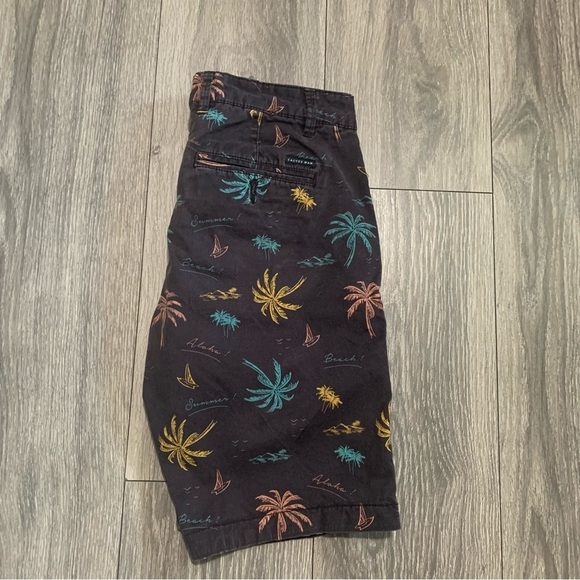 Cactus Man Ricky Singh Palm Tree Summer Shorts Multicolor Cotton Blend Size 29 - Picture 4 of 8
